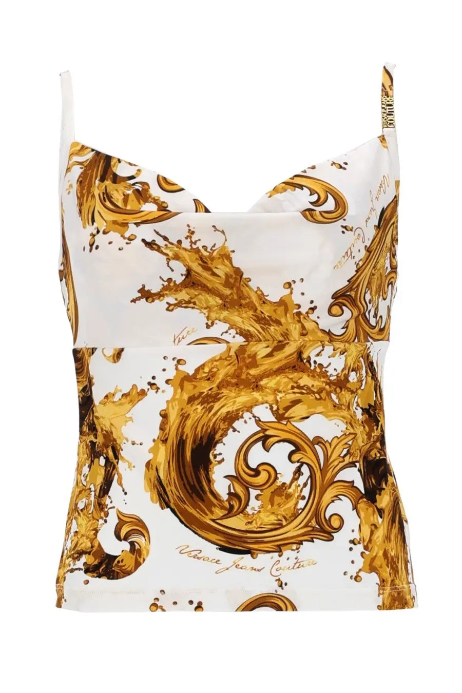 Versace Jeans Couture Women's Top in Viscosa White