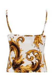 Versace Jeans Couture Women's Top in Viscosa White