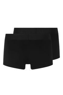 Versace men’s bi pack tight fitting boxers black sleek minimalist black briefs designed for comfort and style