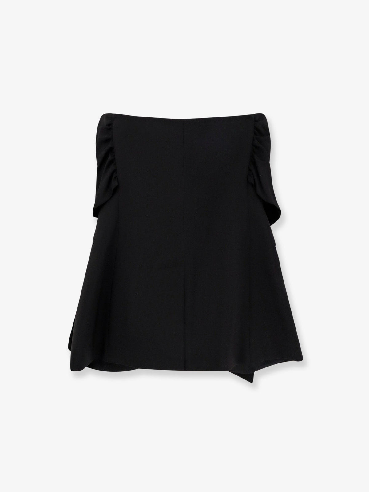 Max Mara Women's Veruska Virgin Wool Top Black