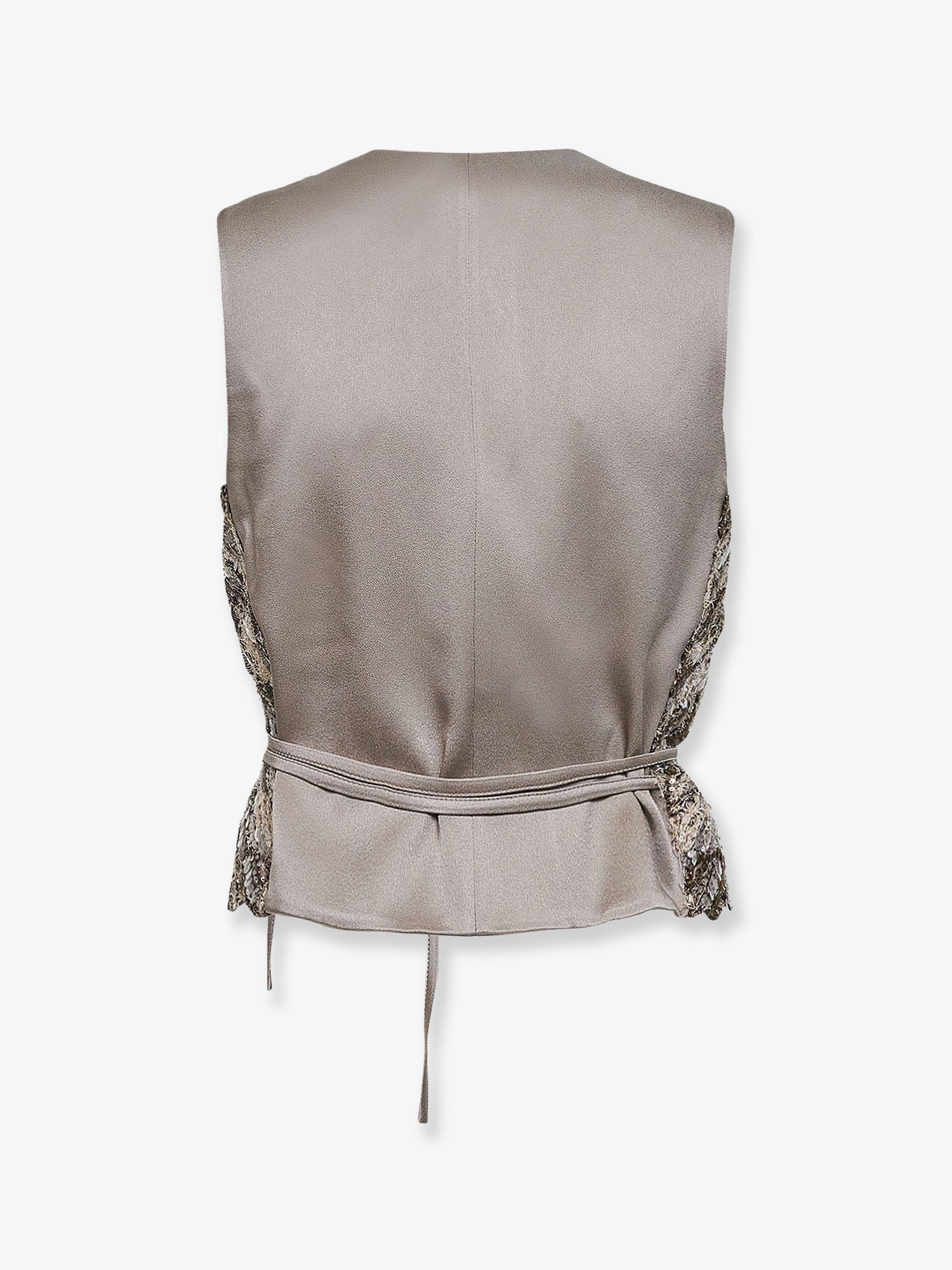 Brunello Cucinelli Women's Vest Beige
