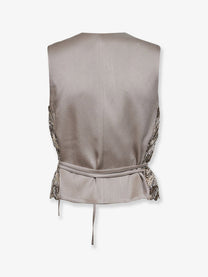 Brunello Cucinelli Women's Vest Beige