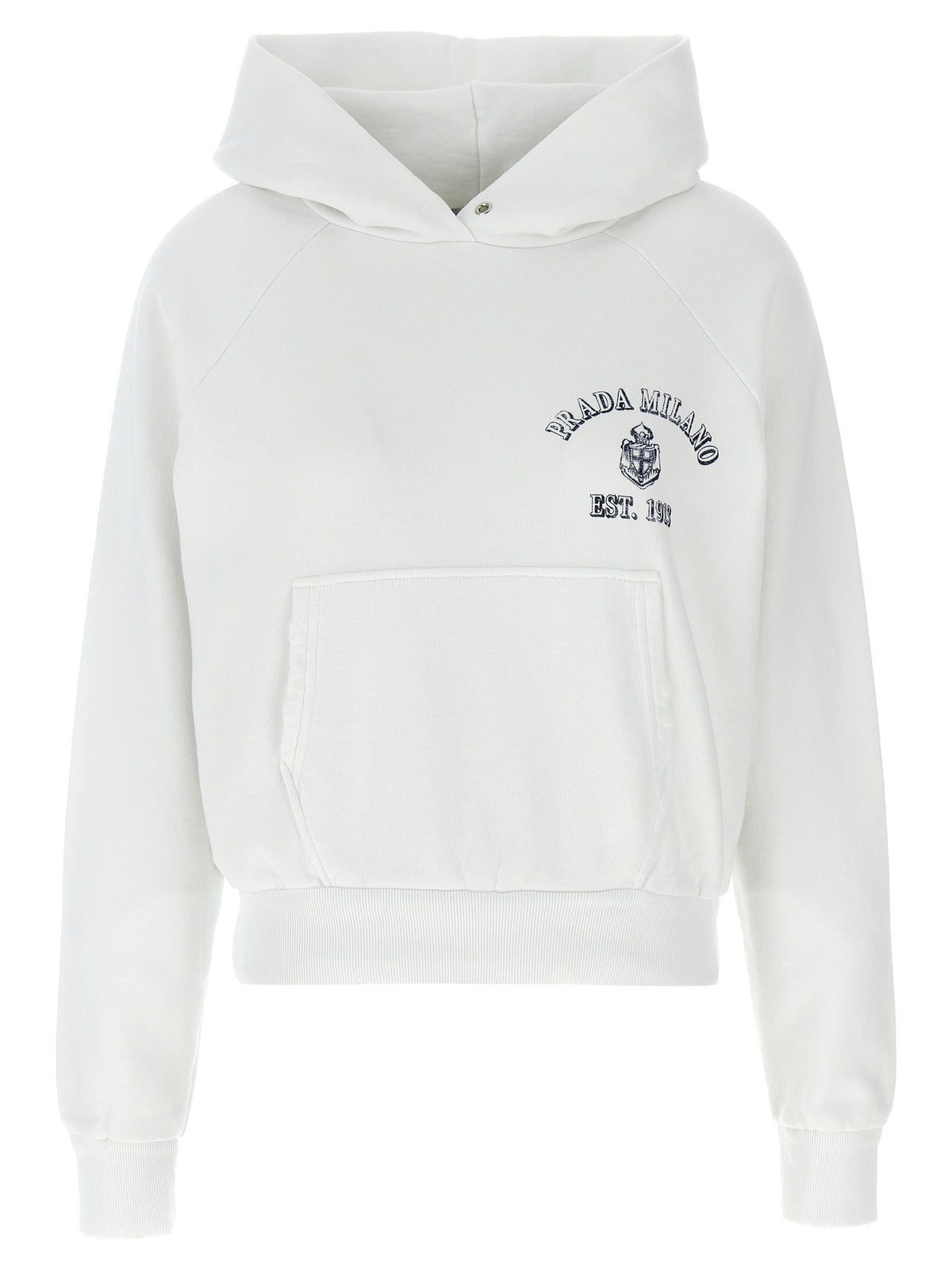 PRADA Vintage Hoodie White