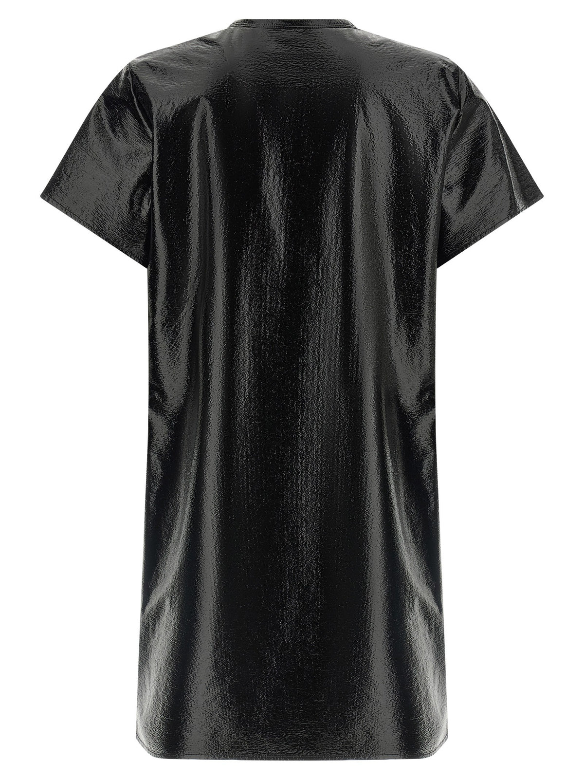 courrèges Vinyl Dress Black