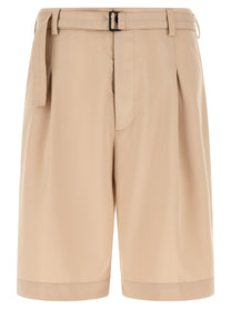 Cellar Door Viper Bermuda Shorts Beige