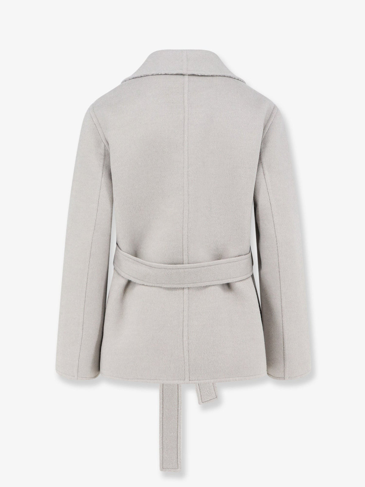 Dior Women's Virgin Wool and Silk Coat Gold