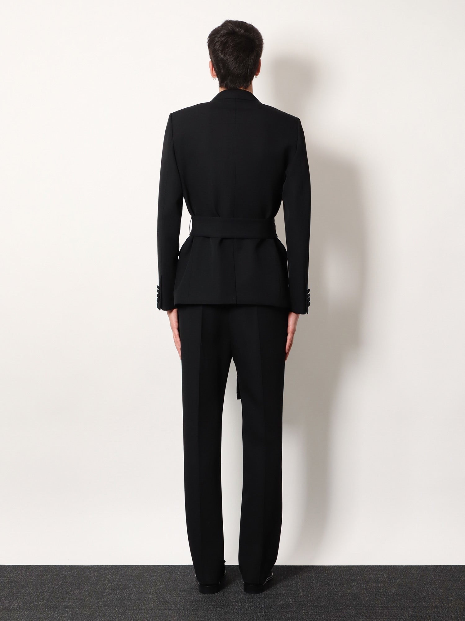 Valentino Men's Virgin Wool Blazer Black