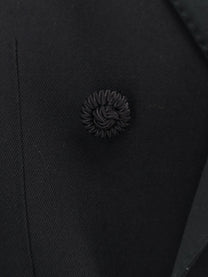 Valentino Men's Virgin Wool Blazer Black