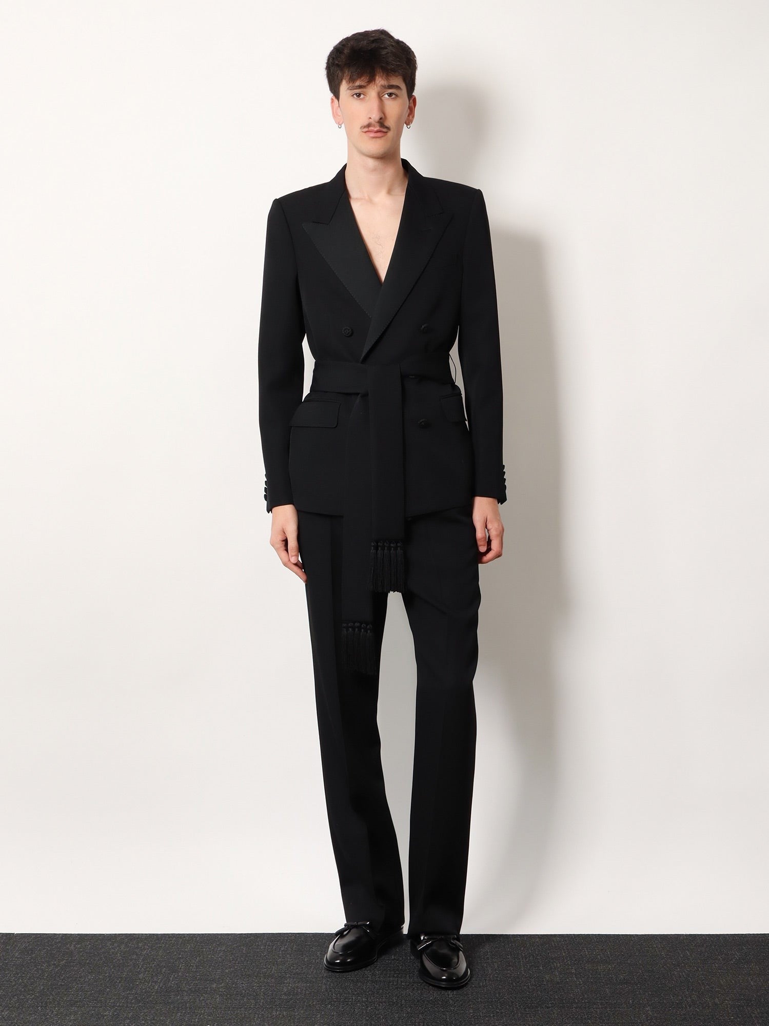Valentino Men's Virgin Wool Blazer Black