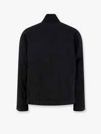 Massimo Osti Men's Virgin Wool Blend Jacket Black