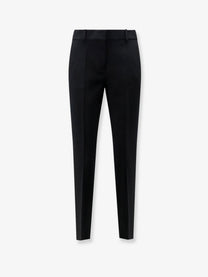 Toteme Women's Virgin Wool Blend Trousers Black