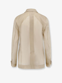 Max Mara Women's Mxeslogan Blazer Beige