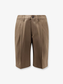 Golden Goose Men's Virgin Wool Shorts Brown