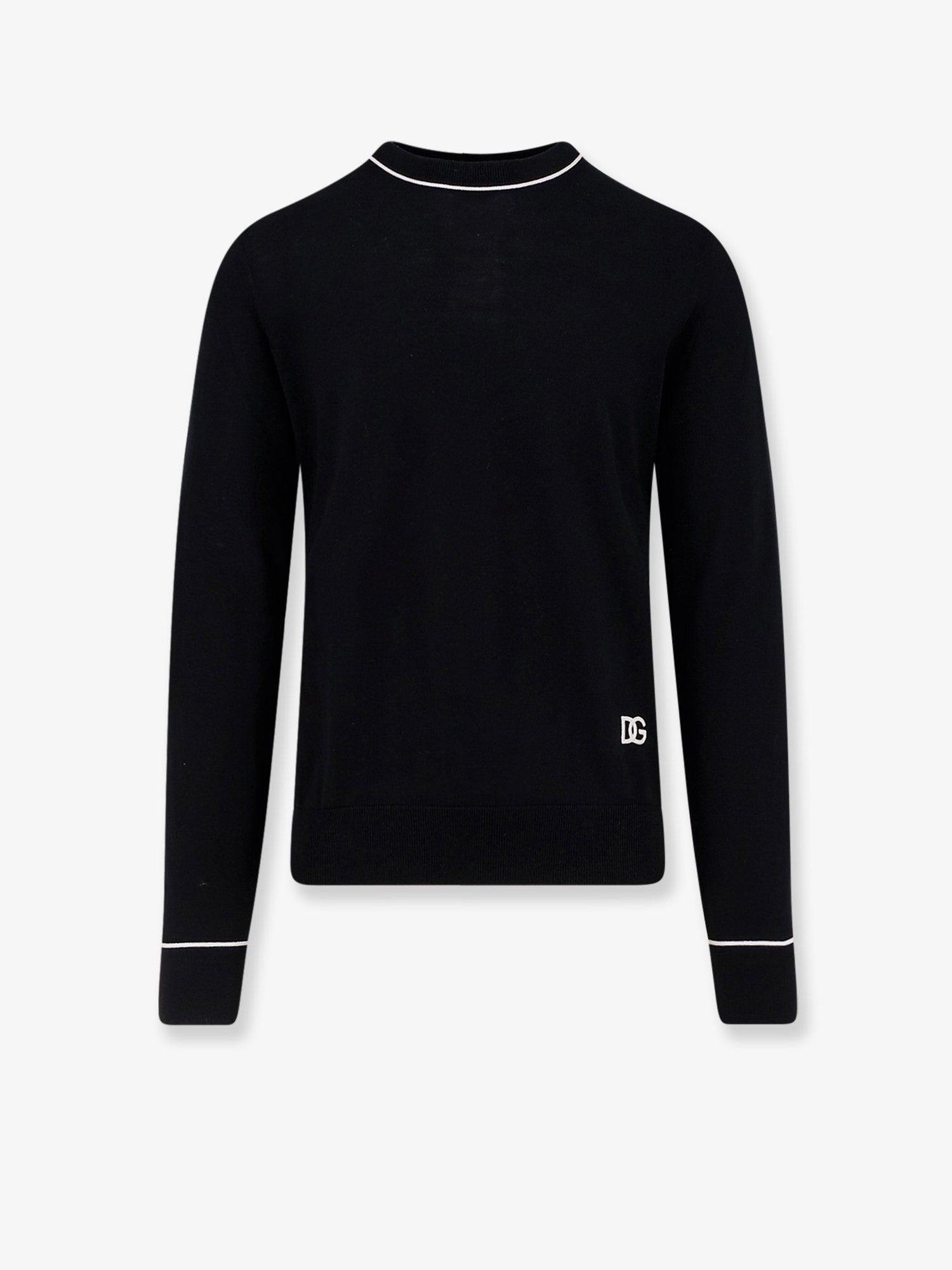 Dolce &amp; Gabbana Men's Embroidery Sweater Black