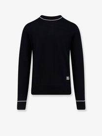 Dolce &amp; Gabbana Men's Embroidery Sweater Black