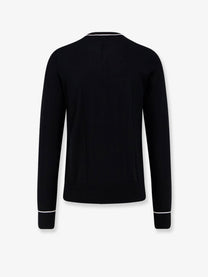 Dolce &amp; Gabbana Men's Embroidery Sweater Black