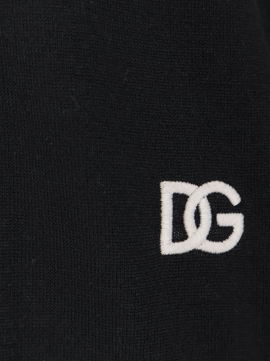 Dolce &amp; Gabbana Men's Embroidery Sweater Black