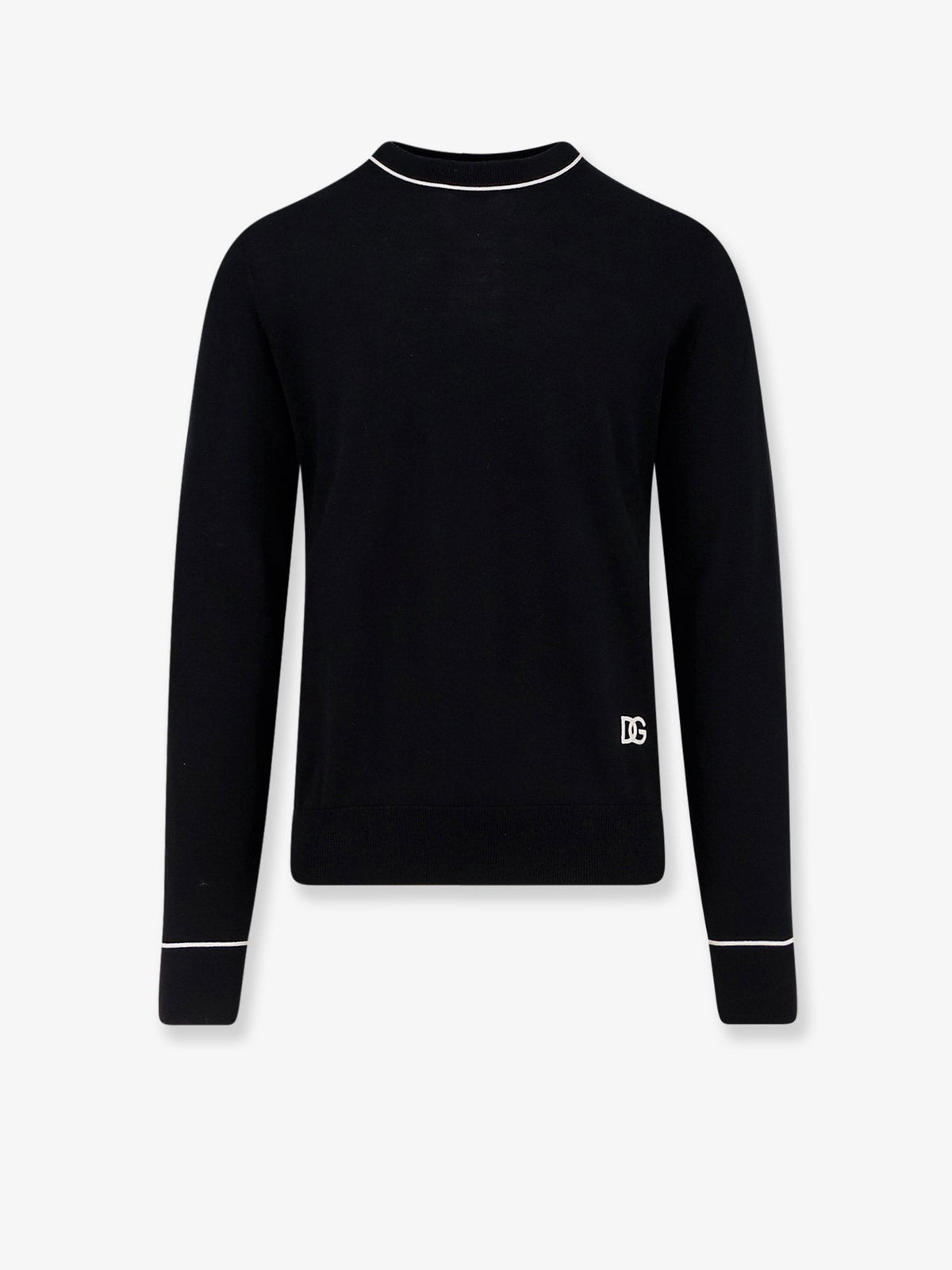 Dolce &amp; Gabbana Men's Virgin Wool Sweater Black