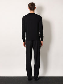 Fendi Men's FF Pocket Sweater Black