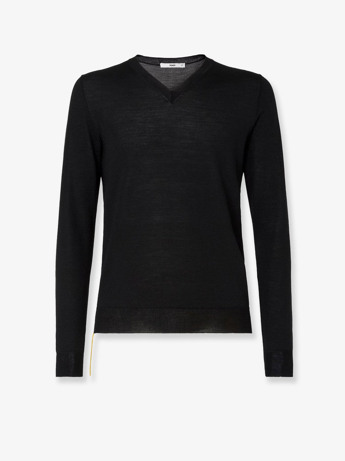 Fendi Men's Virgin Wool Sweater Black