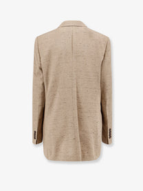 Dolce &amp; Gabbana Women's Double Breasted Blazer Beige