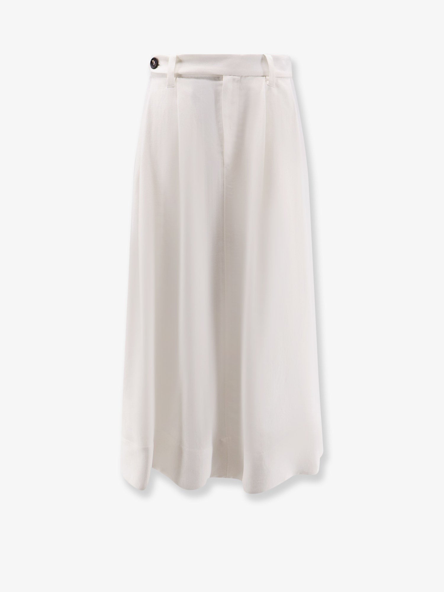 Brunello Cucinelli Women's Sartorial Skirt White