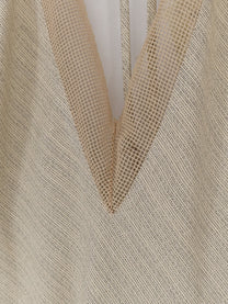 Alysi Women's Viscose and Linen Top White