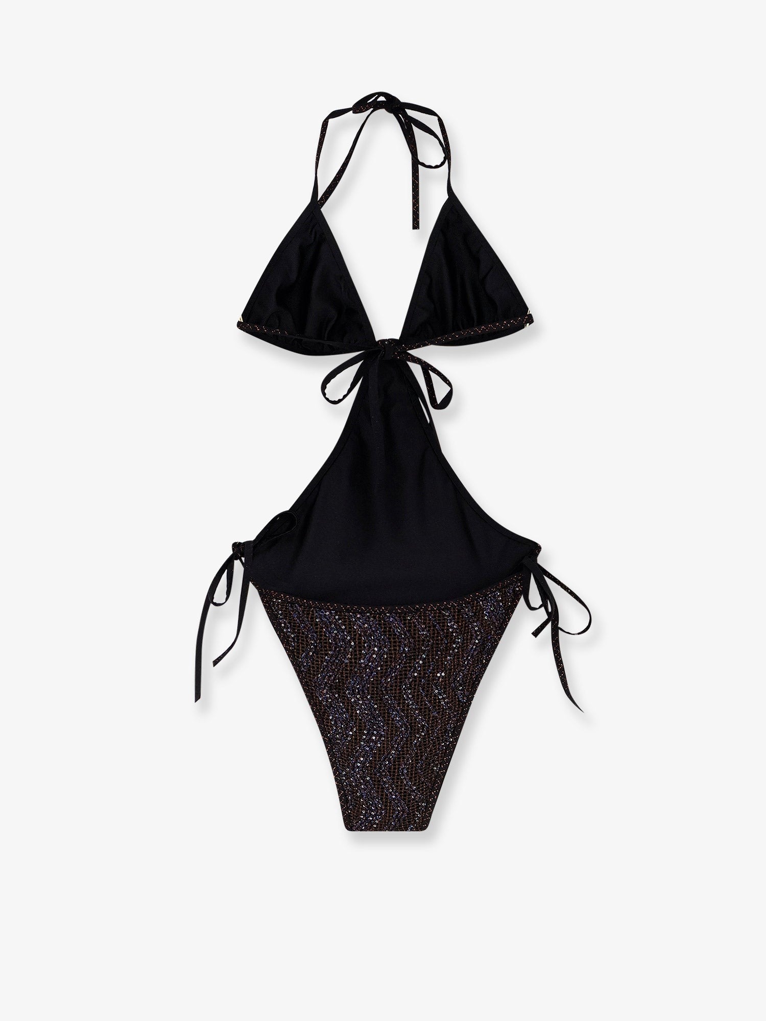 Missoni Women's Viscose Blend One Piece Swimsuit Brown