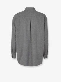 Toteme Women's Viscose Blend Shirt Grey
