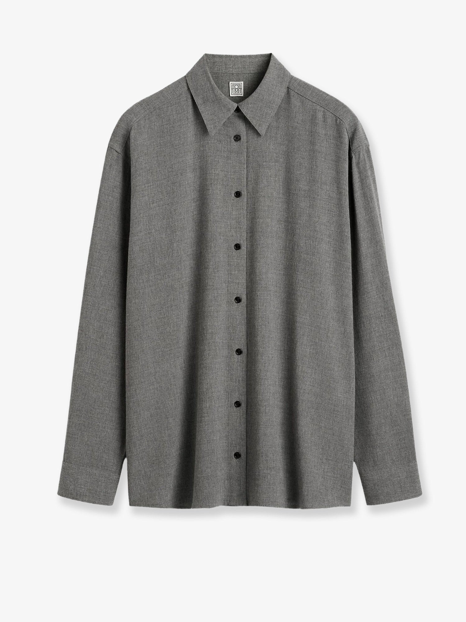 Toteme Women's Viscose Blend Shirt Grey