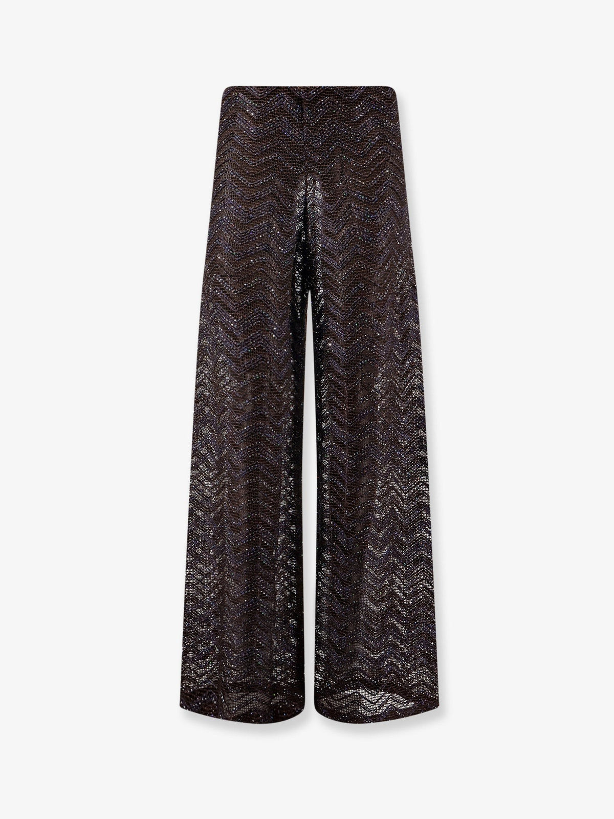 Missoni Women's Viscose Blend Trousers Brown