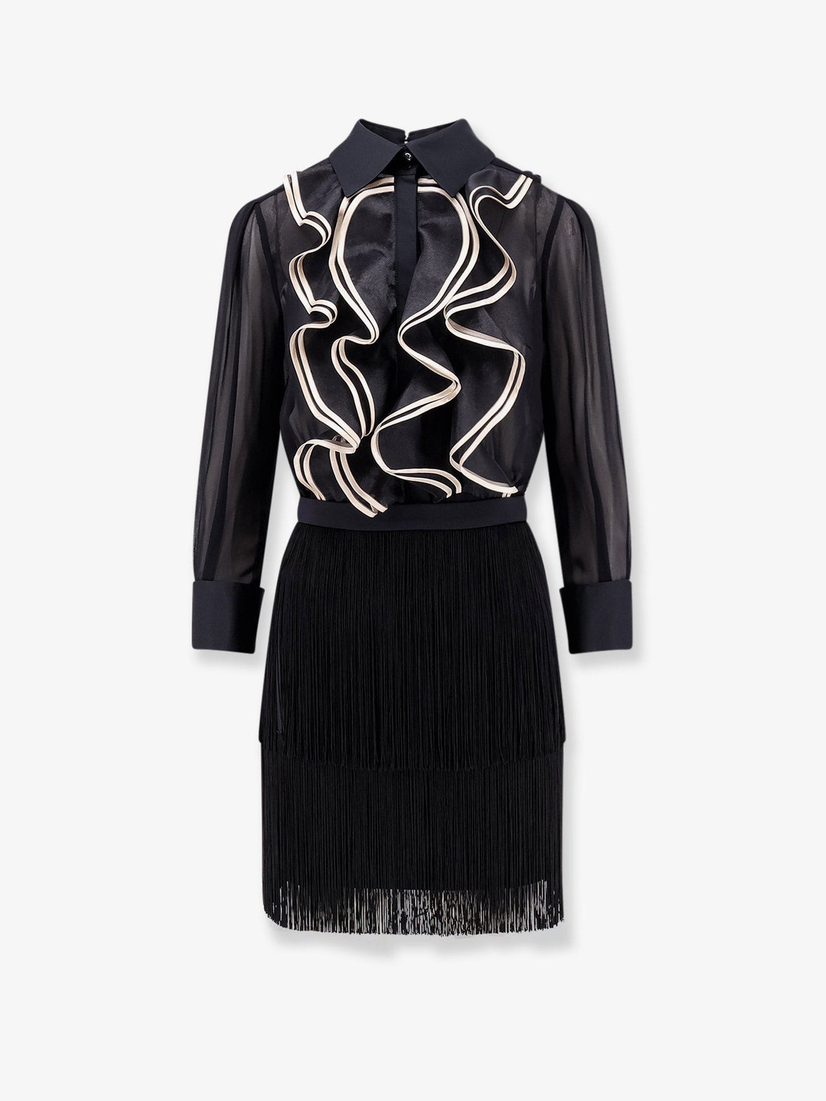 Elisabetta Franchi Women's Viscose Dress Black