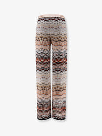 Missoni Women's Viscose Trousers Beige