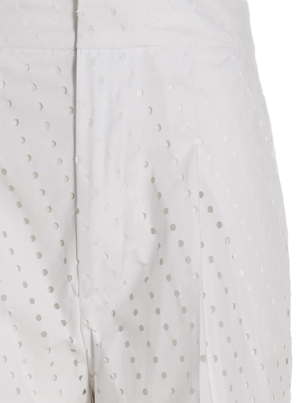 Nude Lucy Visible Button Jeans White