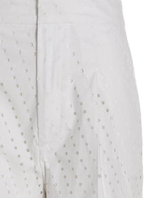Nude Lucy Visible Button Jeans White