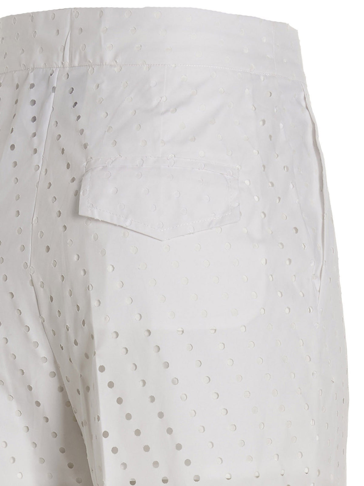 Nude Lucy Visible Button Jeans White