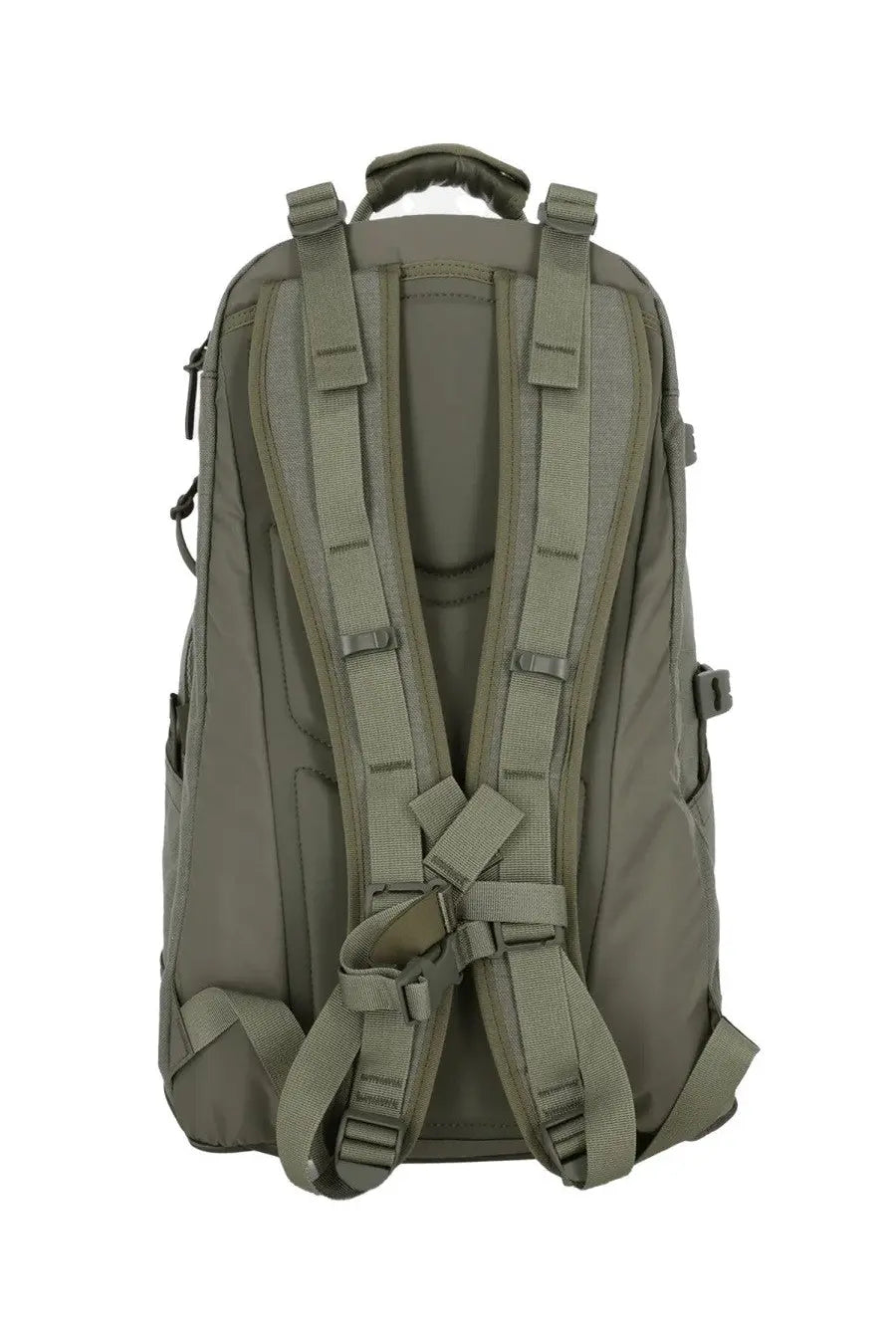 Olive green visvim men’s zaino cordura 20l tactical backpack with adjustable shoulder straps and reinforced fabric