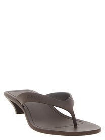 Gucci Vittoria Flip Flops Brown