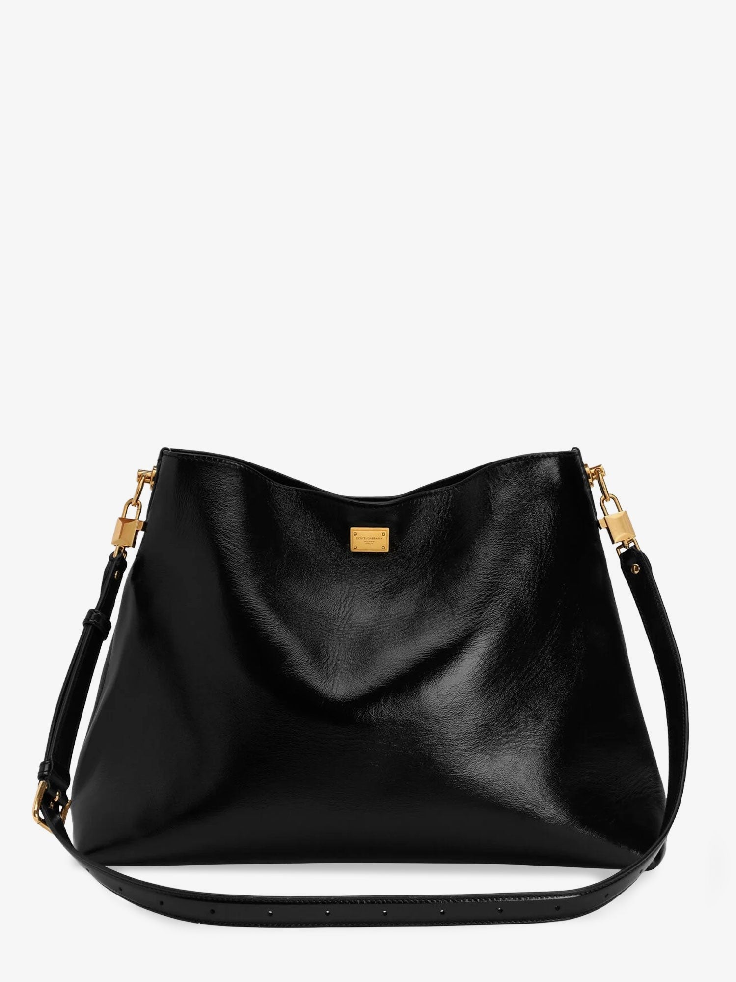 Dolce &amp; Gabbana Women's Vittoria Leather Crossbody Bag Black