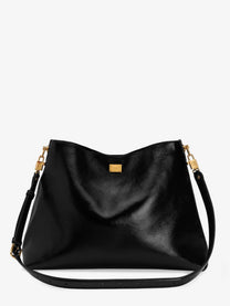 Dolce &amp; Gabbana Women's Vittoria Leather Crossbody Bag Black
