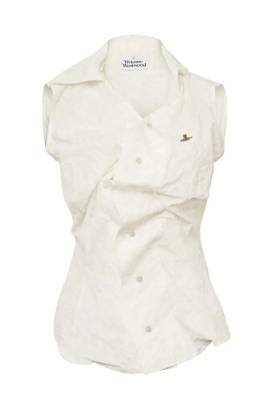 Vivienne Westwood Women's Camicia SS Drunken White