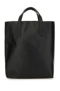 Black nylon vivienne westwood medium sarah tote bag with reinforced handles and subtle stitching details