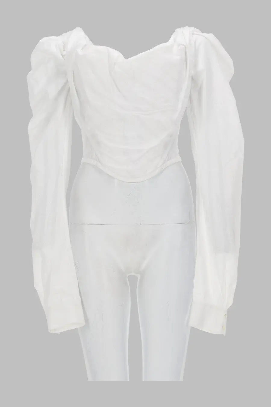 Vivienne Westwood Women's Top Corsetto Sunday White