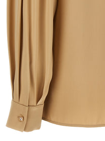 Max Mara Studio Vongola Shirt Beige, view 4
