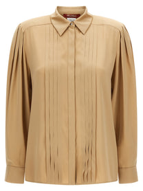 Max Mara Studio Vongola Shirt Beige