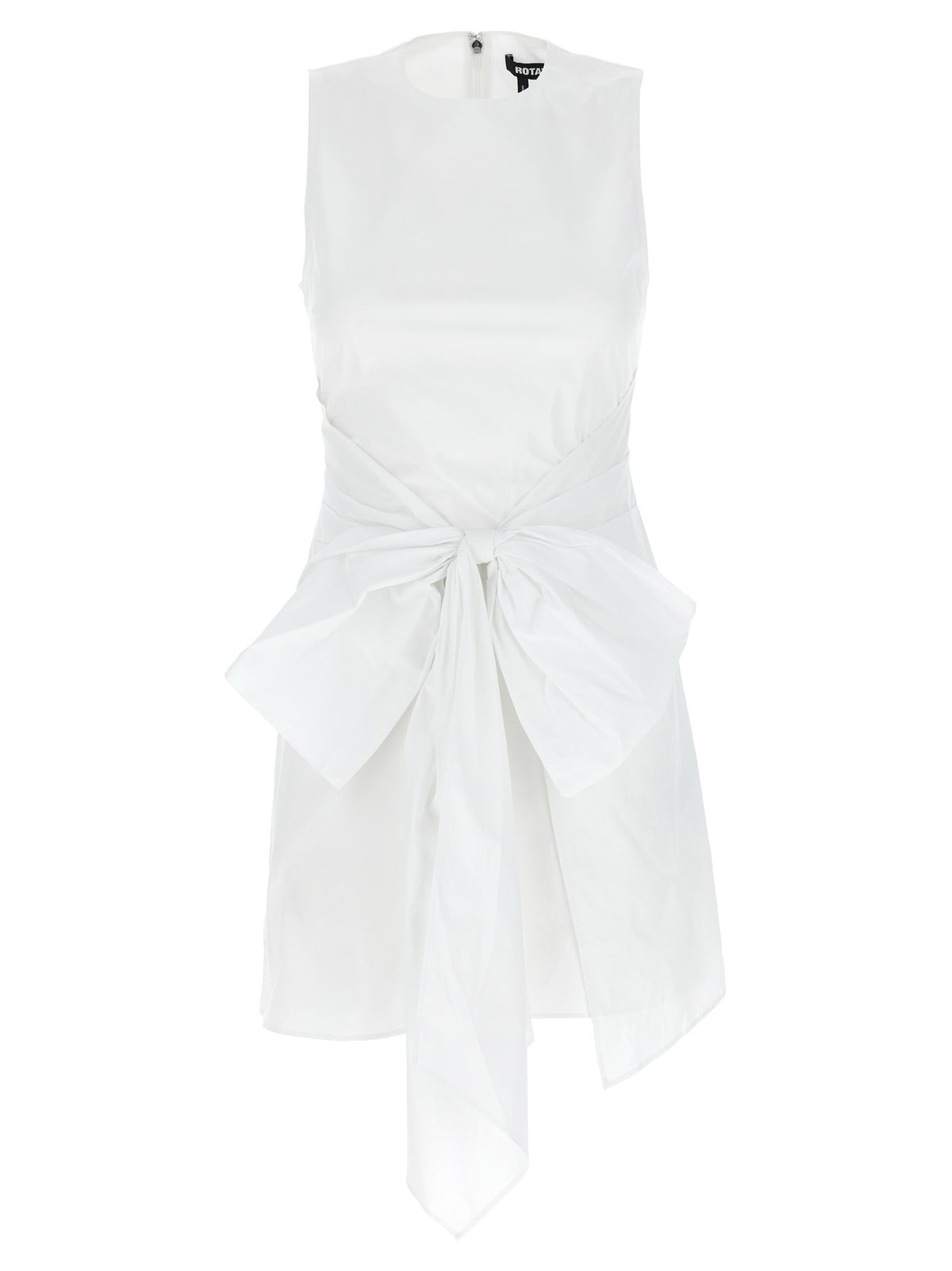 ROTATE Birger Christensen Bow Dress White