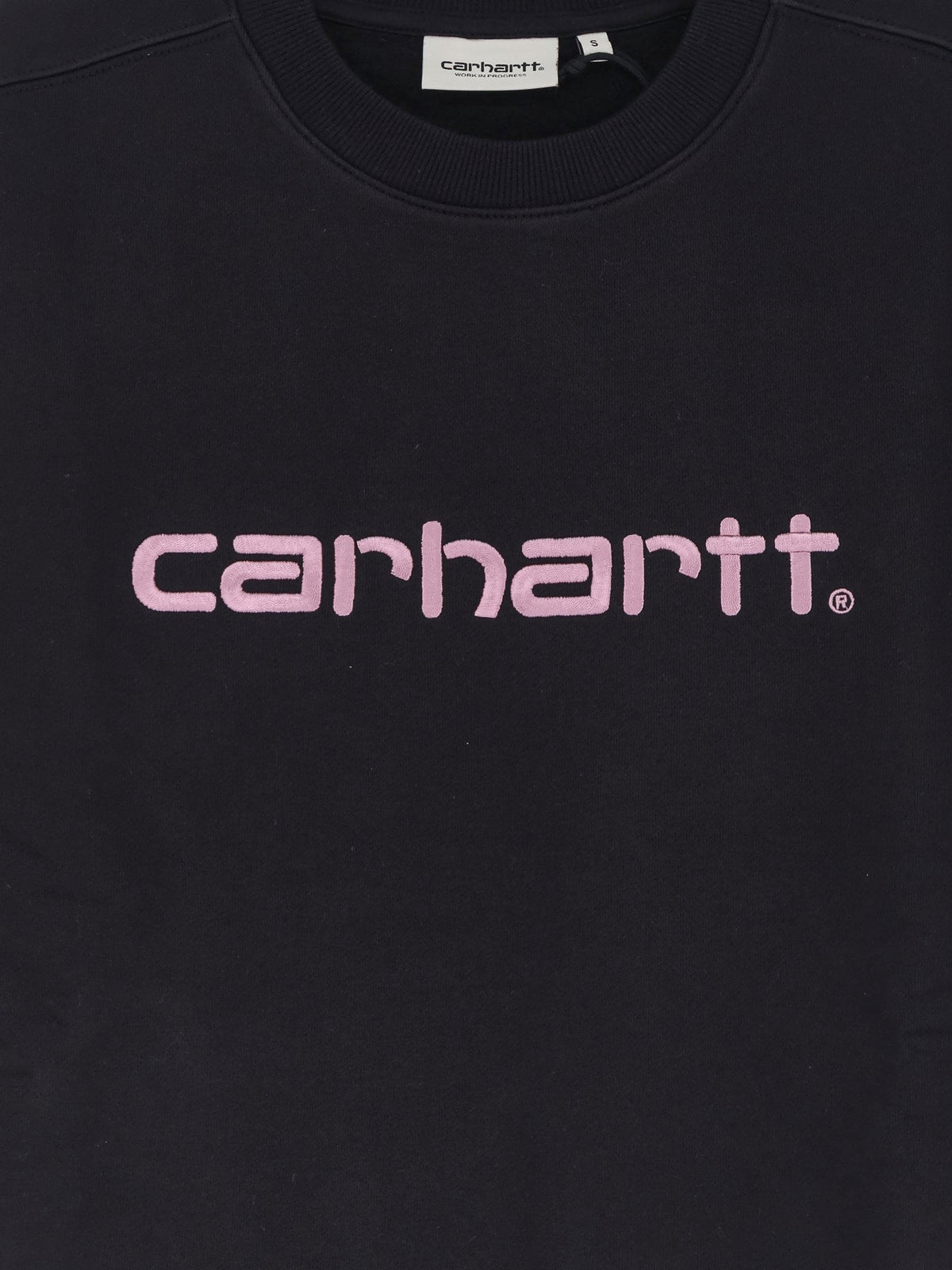 Carhartt Wip Women's Carhartt Cotton Blend Sweatshirt Black
