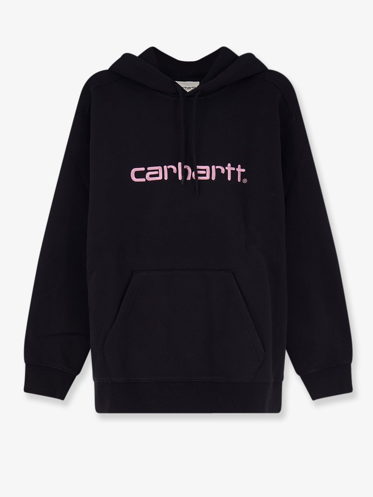 Carhartt Wip Women's Hooded Carhartt Cotton Blend Sweatshirt Black