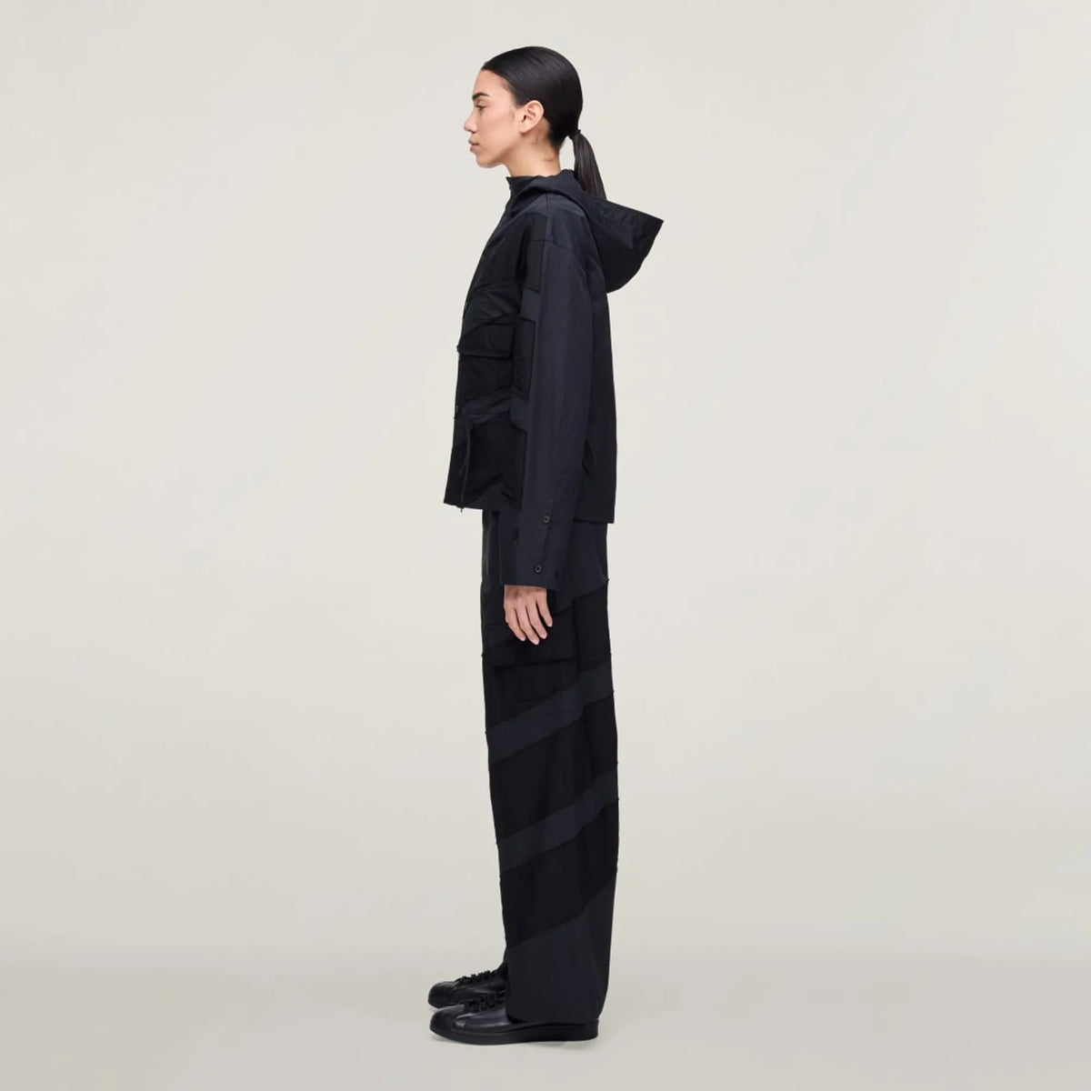 Adidas Y3 Women's Hooded Jkt Black Black