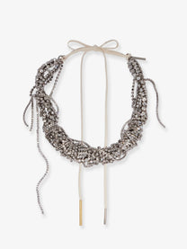 Dries Van Noten Women's Brass Necklace Silver